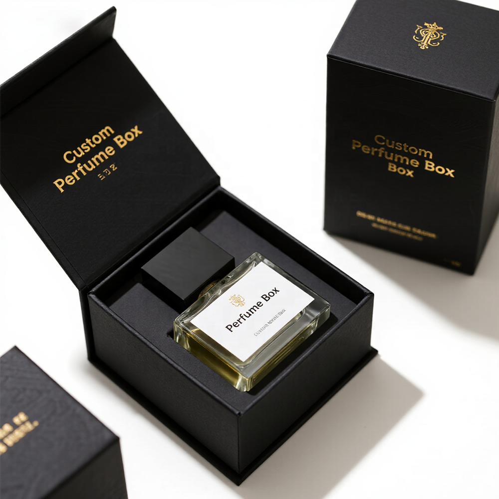Custom Magnetic Box For Premium Ivory White Gift Box Packaging Of Skincare Set