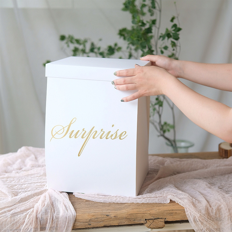 Custom Ecofriendly Card Holiday Christmas Birthday Surprise Cake Explosion Gift Boxes