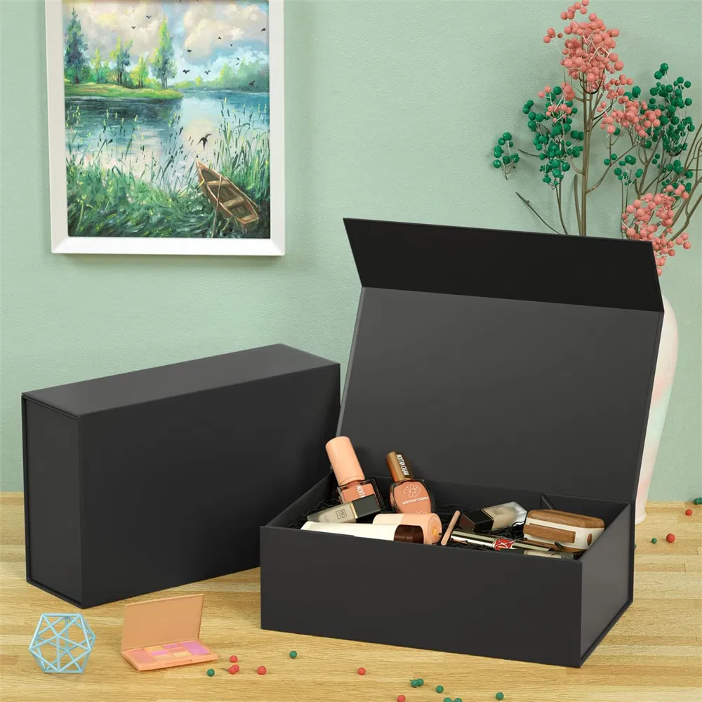Factory Direct, Wholesale Foldable Magnetic Gift Box - Collapsible Wedding/Christmas Packaging
