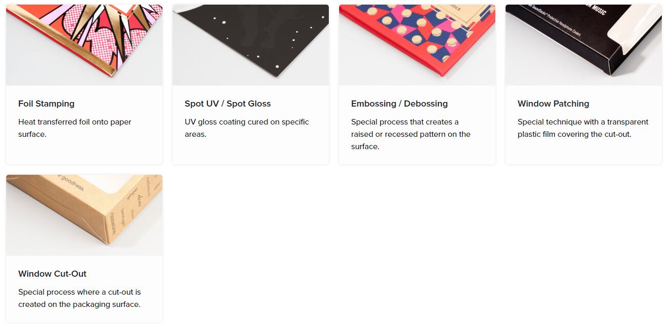Special Finishes