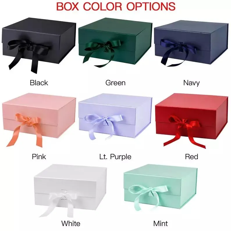 High End Folding Apparel Gift Box Showcase