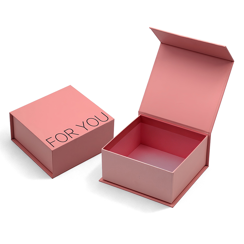 Custom logo Small Book Shape Hard Magnetic Flap Lid Rigid Closure Gift Box Packaging Luxury with Magnetic Closure