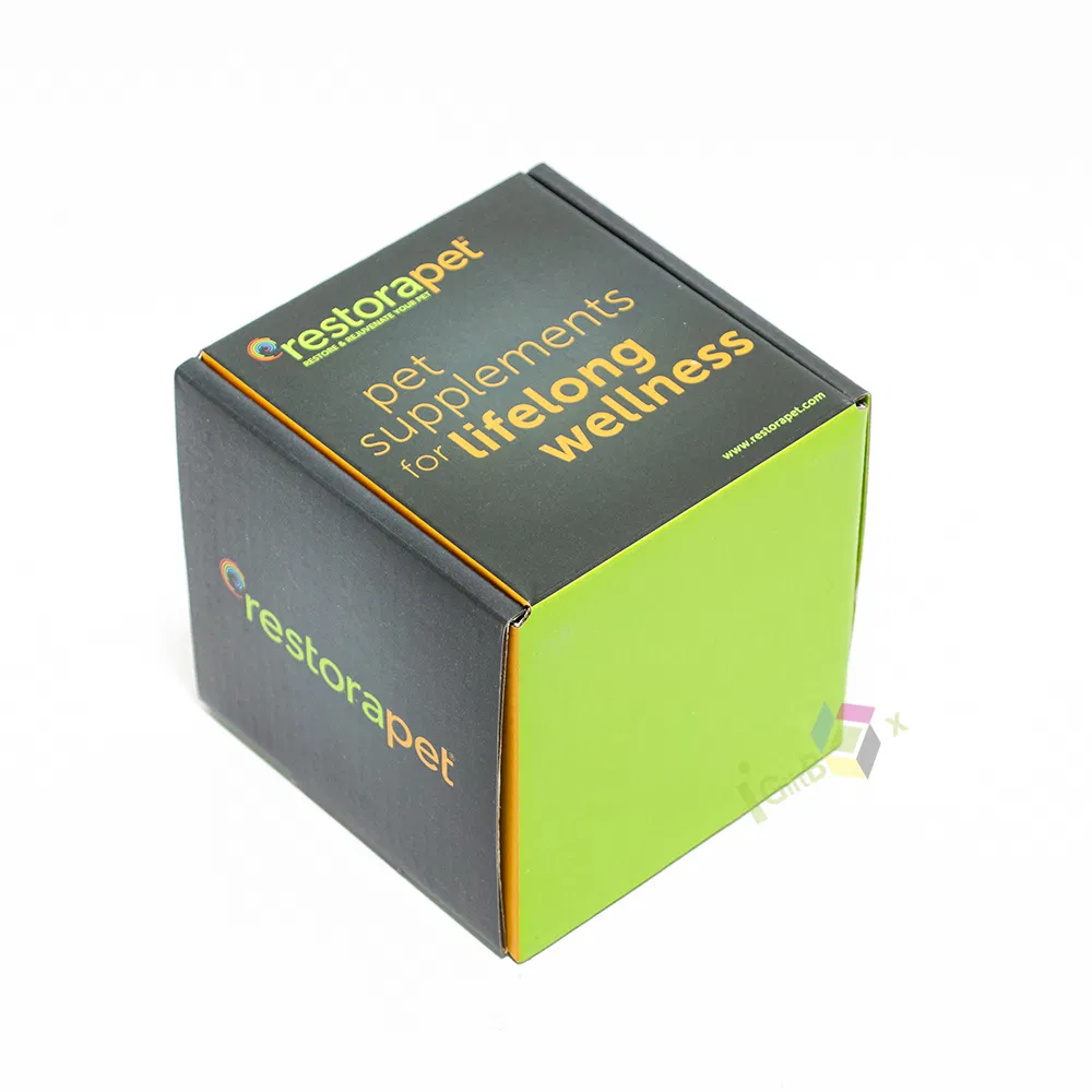 Customizable Luxury Square Pet Gift Packaging Box for Retail