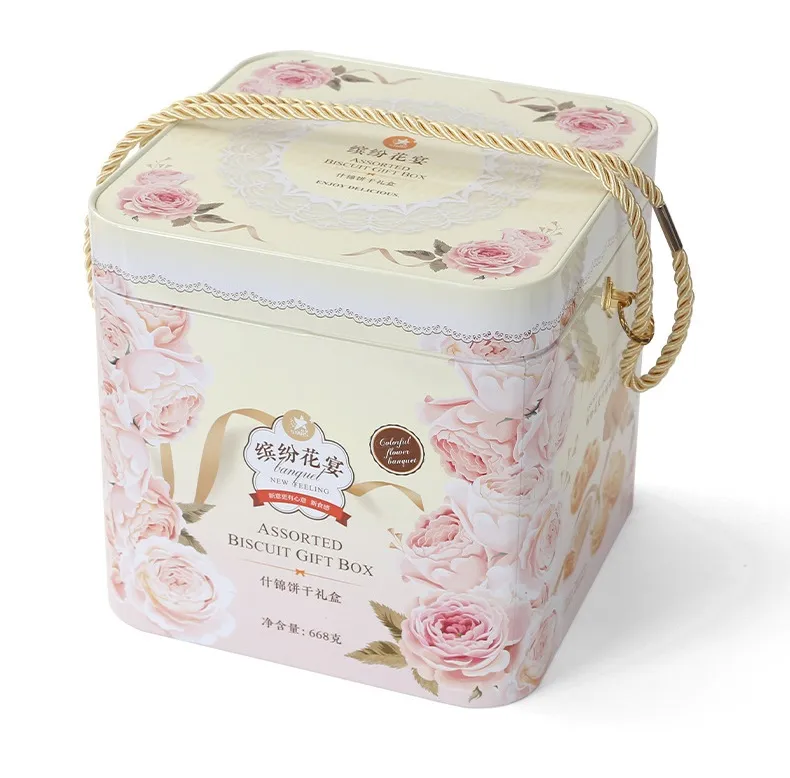 Tin packaging box