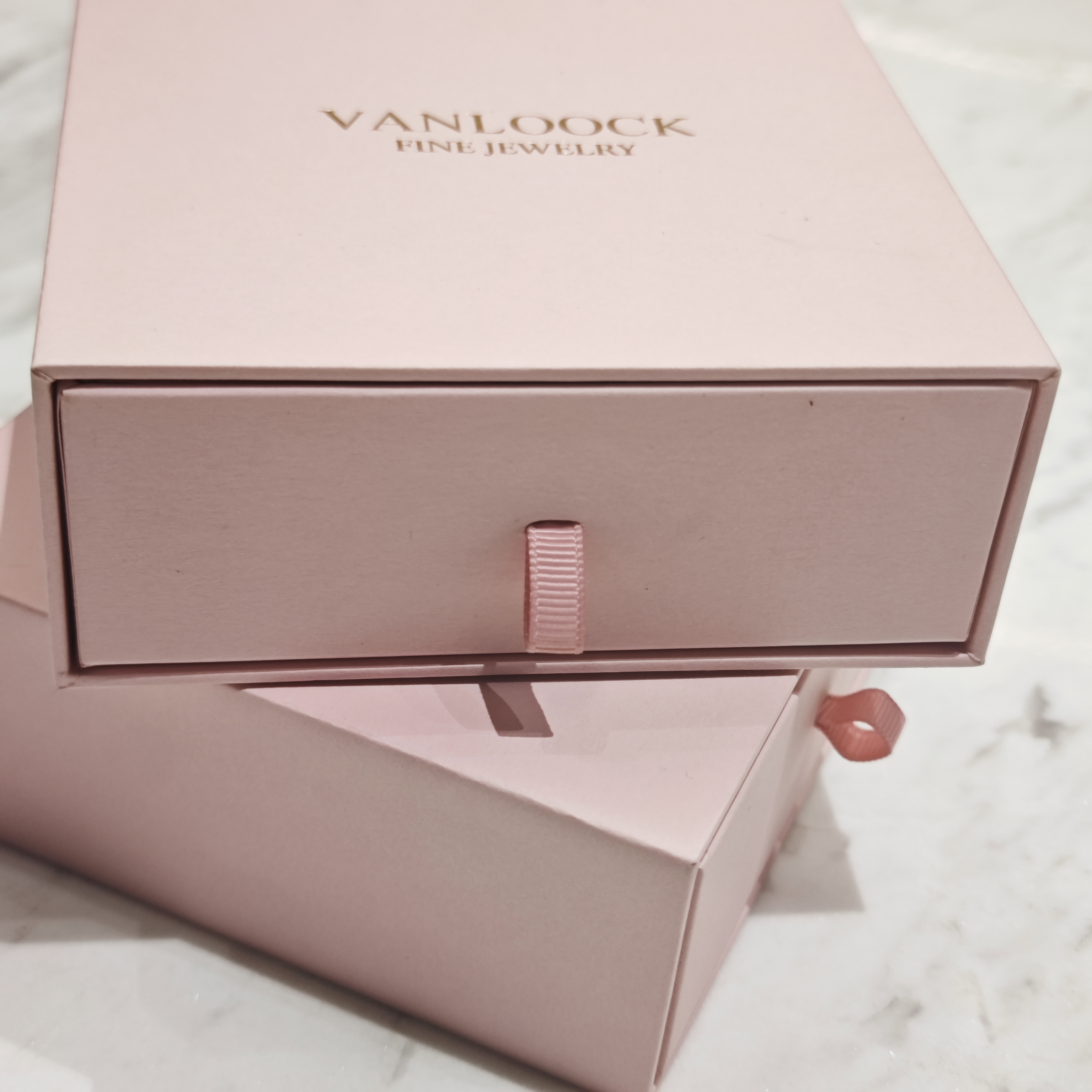 Luxury Pink Jewelry Gift Box with Velvet Interior for Rings Earrings Bracelets, Elegant Packaging for Special Occasions