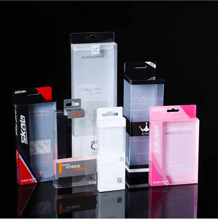 Custom Transparent Folding PVC Gift Packaging Box 6