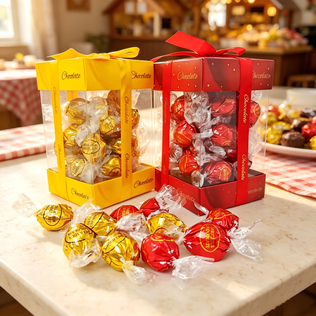 Gift Box Set of Chocolate Balls and Sweet Chocolate Birthday Gift Suitable for Gift Factory Production and Direct Sales