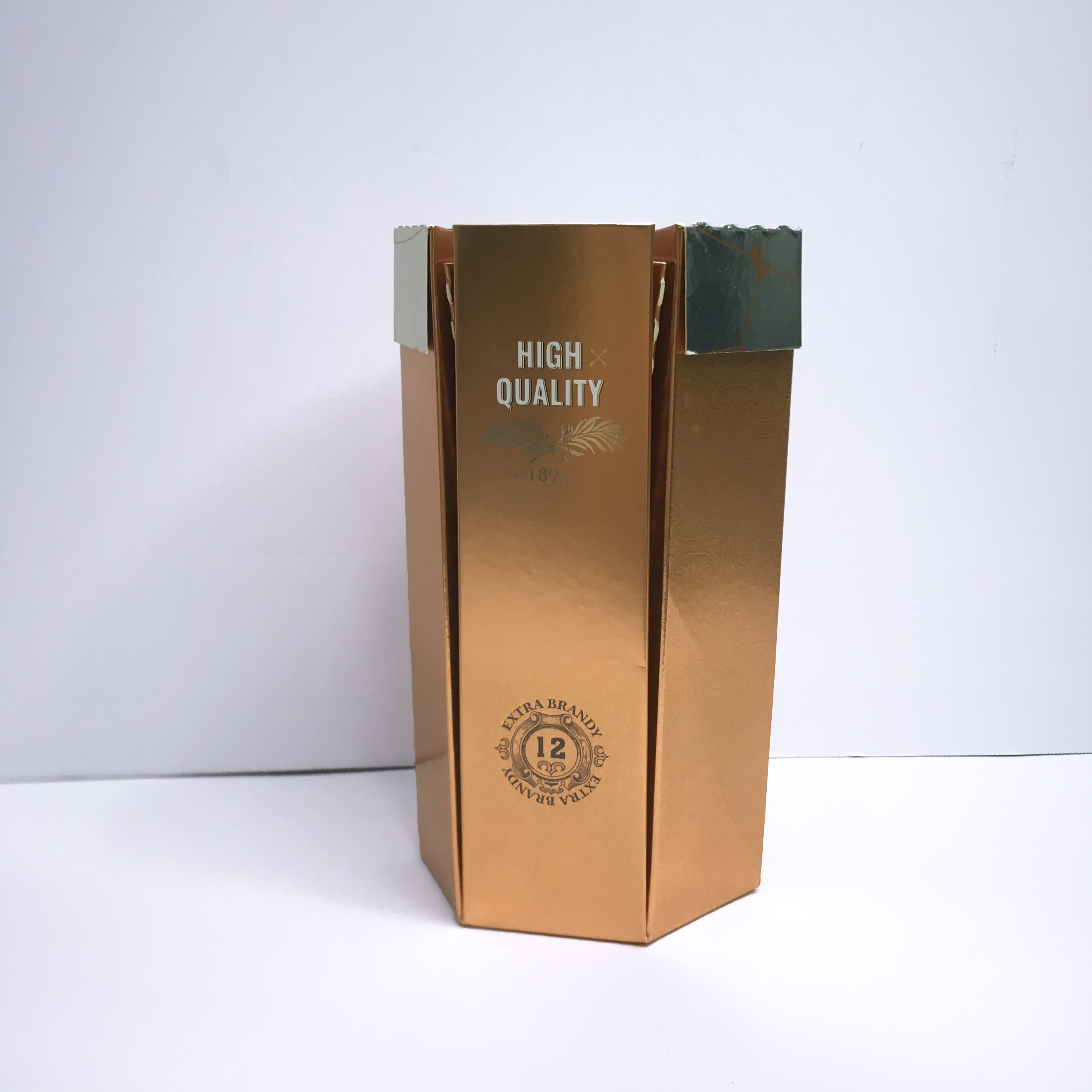 Custom Wholesale Price Wine Box Luxury Wine Gift Box Packaging for WHISKY VODKA Single Bottle Special Shape Cardboard Wine Box