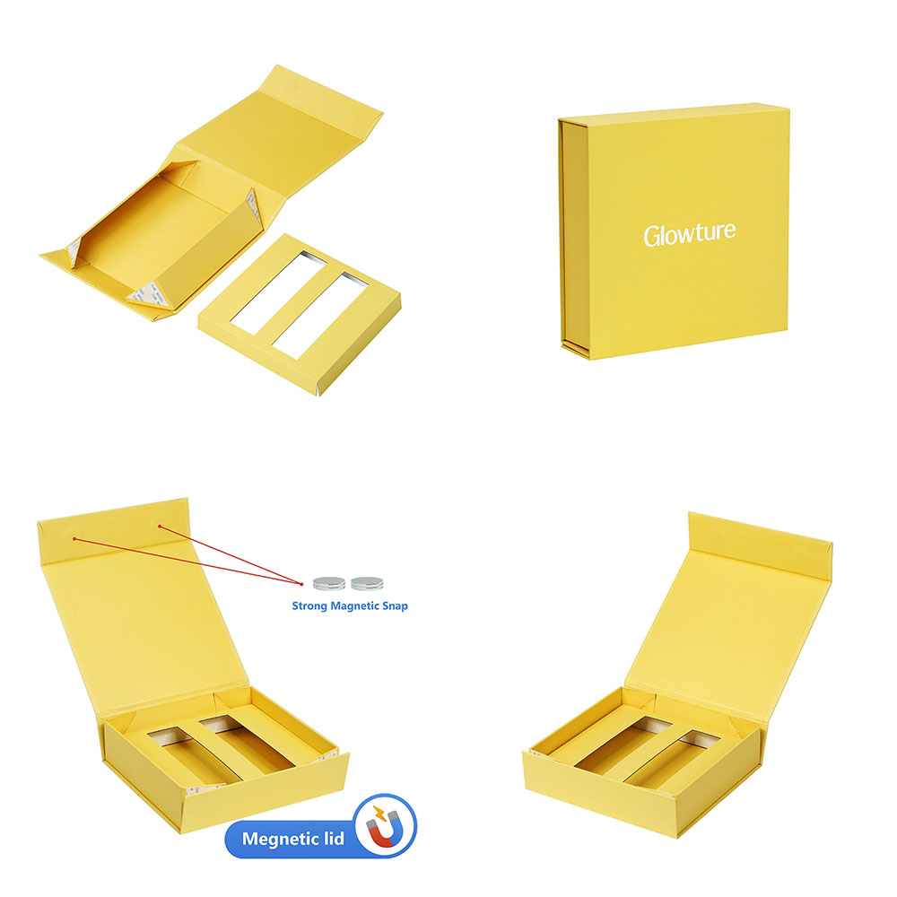 Custom Paper Packaging Gift Box Foldable Magnetic Gift Box with Customize Design Printing Box