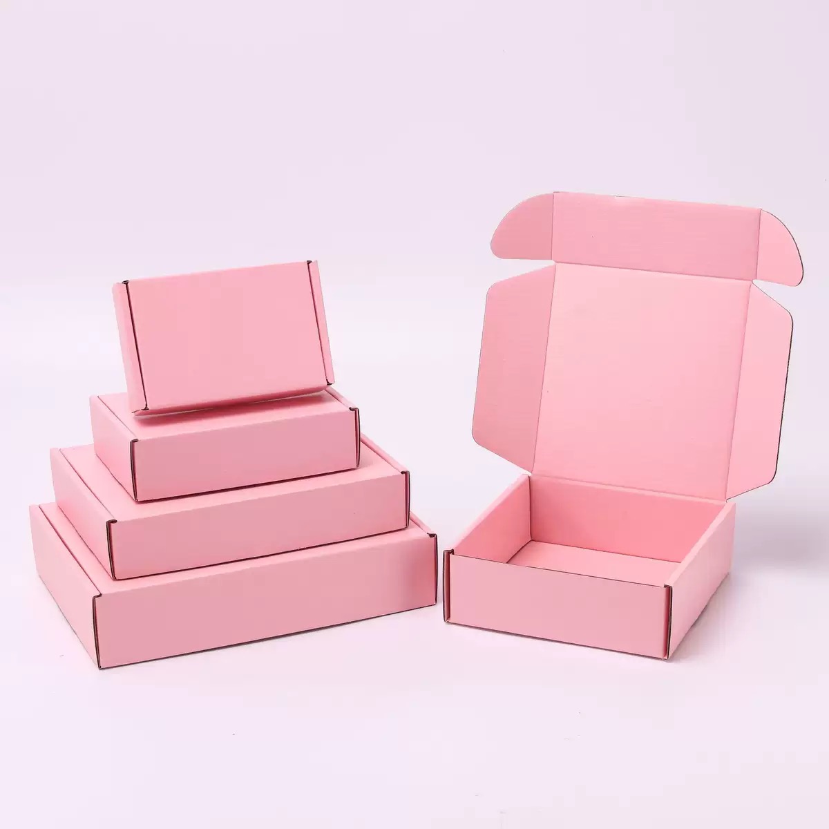 Custom Pink Paper Playing Card Box Presentation