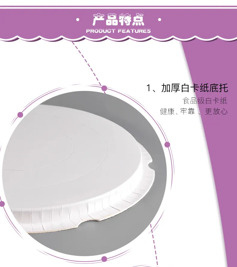 Wholesale Cake Packaging Box Cake Boxes in Bulk Transparent Pet PVC Food Flower Party Gift Round Squared Packaging Plastic with Printing Box