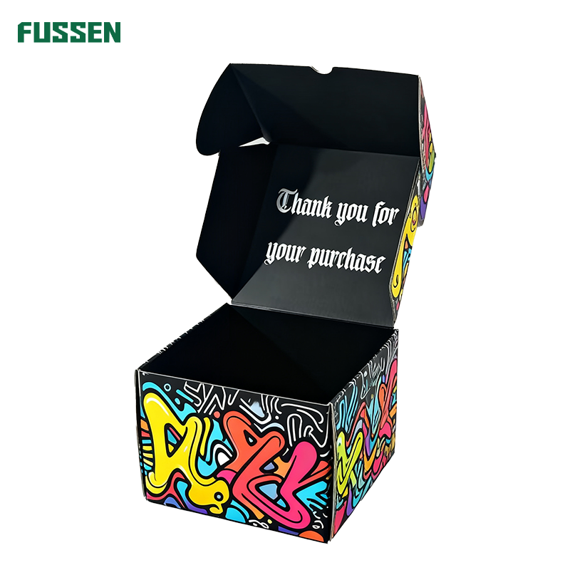 FUSSEN Professional Corrugated Mailer Box with Recycled Materials and Sponge Lining for Custom Hat Display Gift Sets