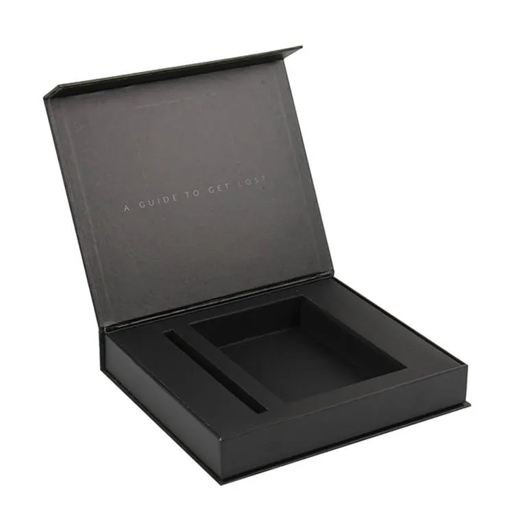 Photo Presentation Packaging Magnetic Closure Clamshell Gift Paper Box