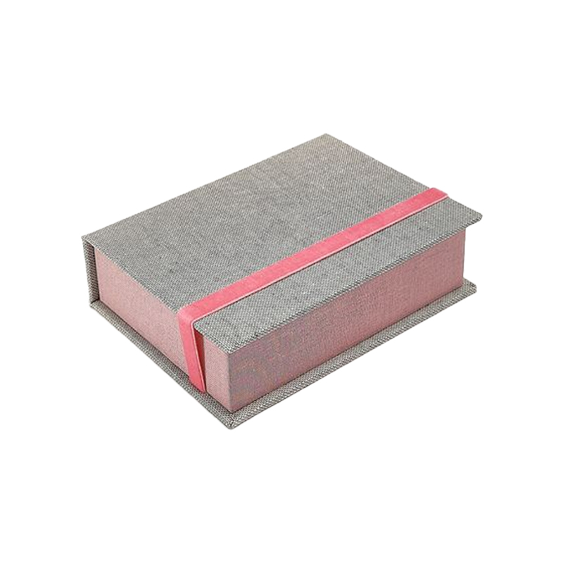 Subscription Custom Logo Large Size Weeding Keepsake Beauty Kit Box Memory Photo Album Packaging Linen Photo Gift Box