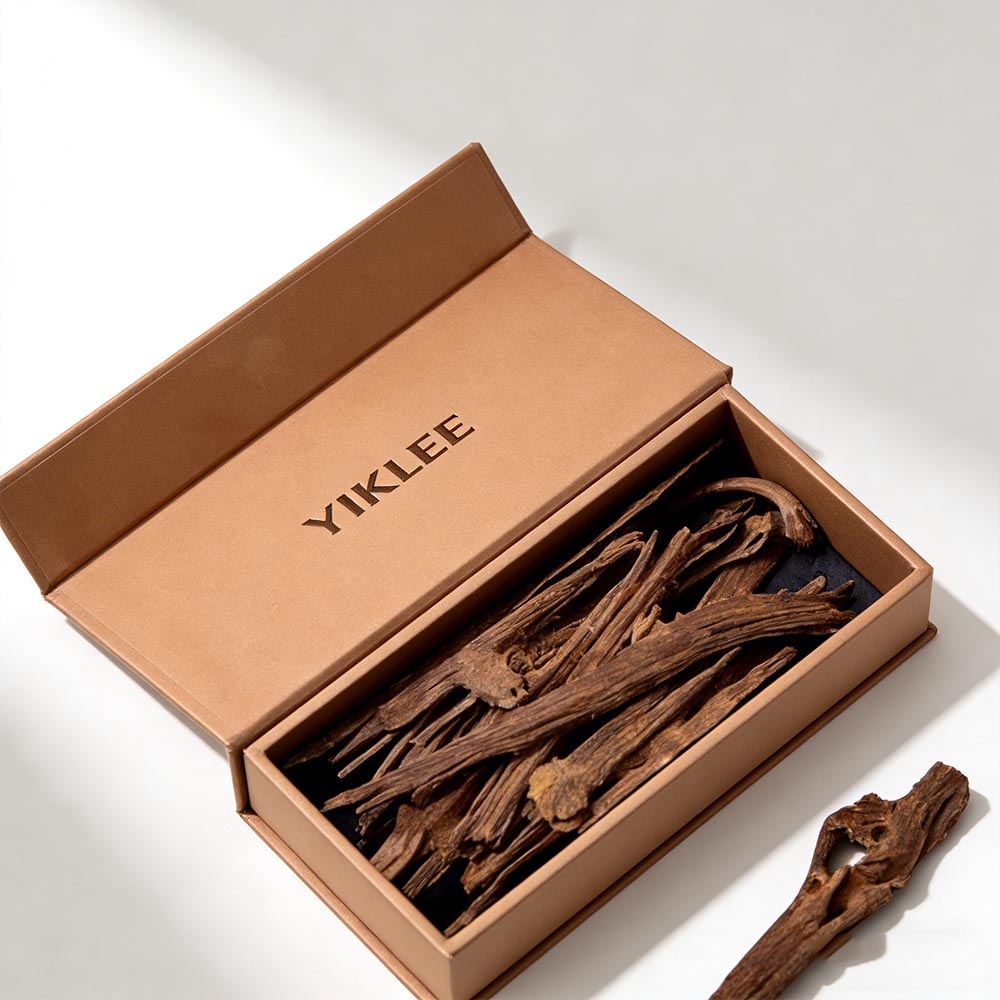 Sustainable Custom Drawer Box For Agarwood &amp; Aromatic Wood Storage Oud &amp; Sandalwood Paper Gift Boxes