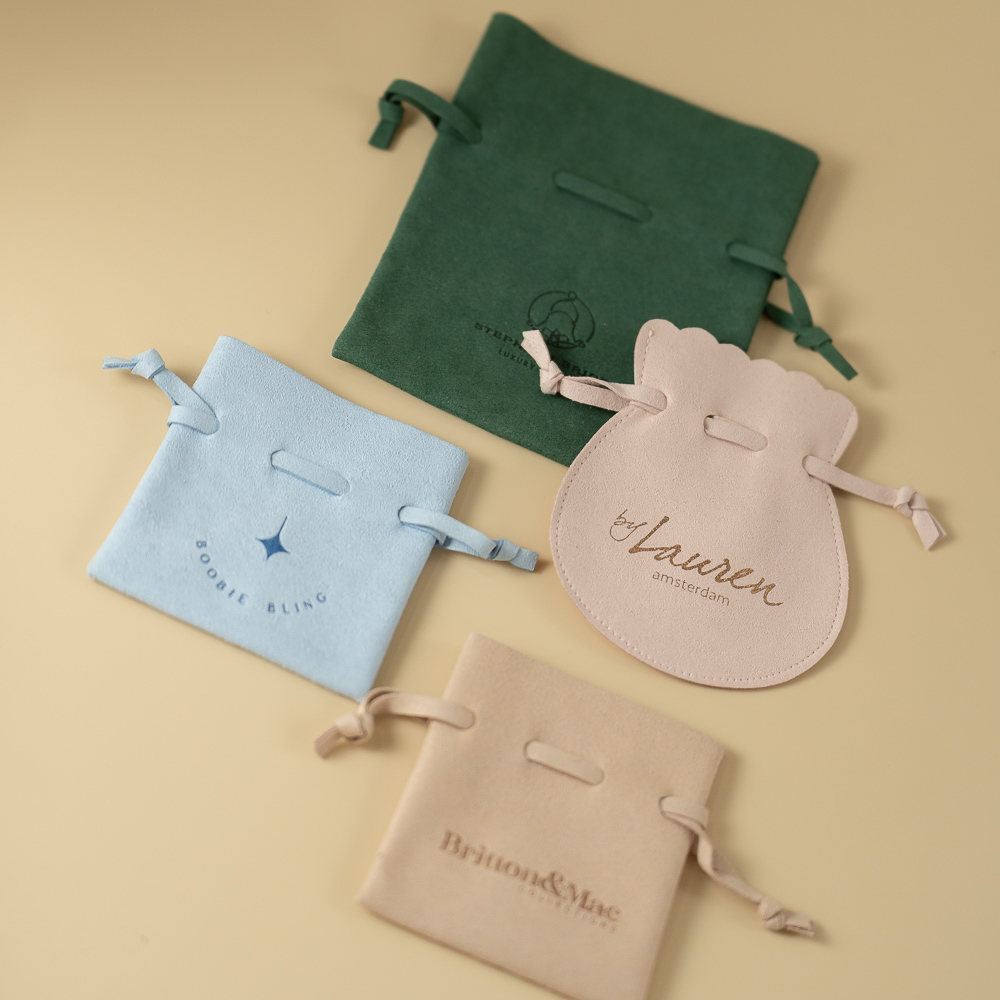 Jewelry Pouch Bag With Logo Custom