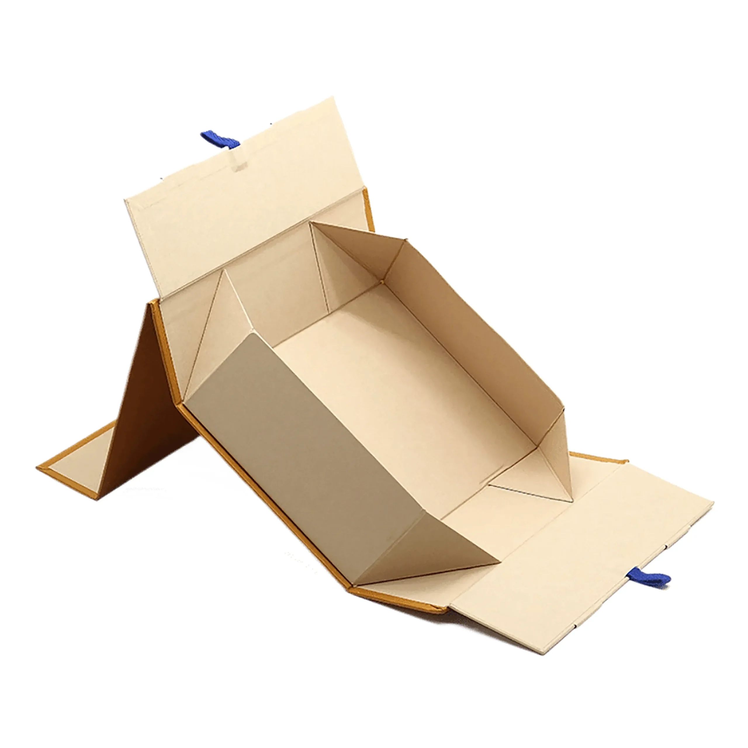 Custom Logo Printing Eco-Friendly Art Paper Sturdy Corrugated Box with Embossing for Corporate Gifts Product Presentation