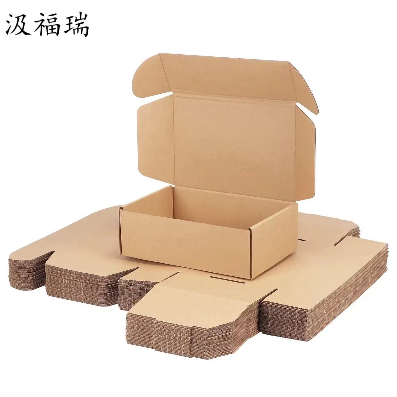 Environmentally Friendly Custom Printing Black Corrugated Cardboard Box Clothing Packaging Gift Box