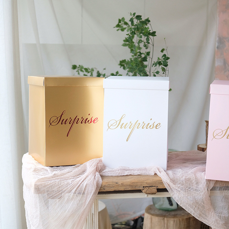 Custom Ecofriendly Card Holiday Christmas Birthday Surprise Cake Explosion Gift Boxes