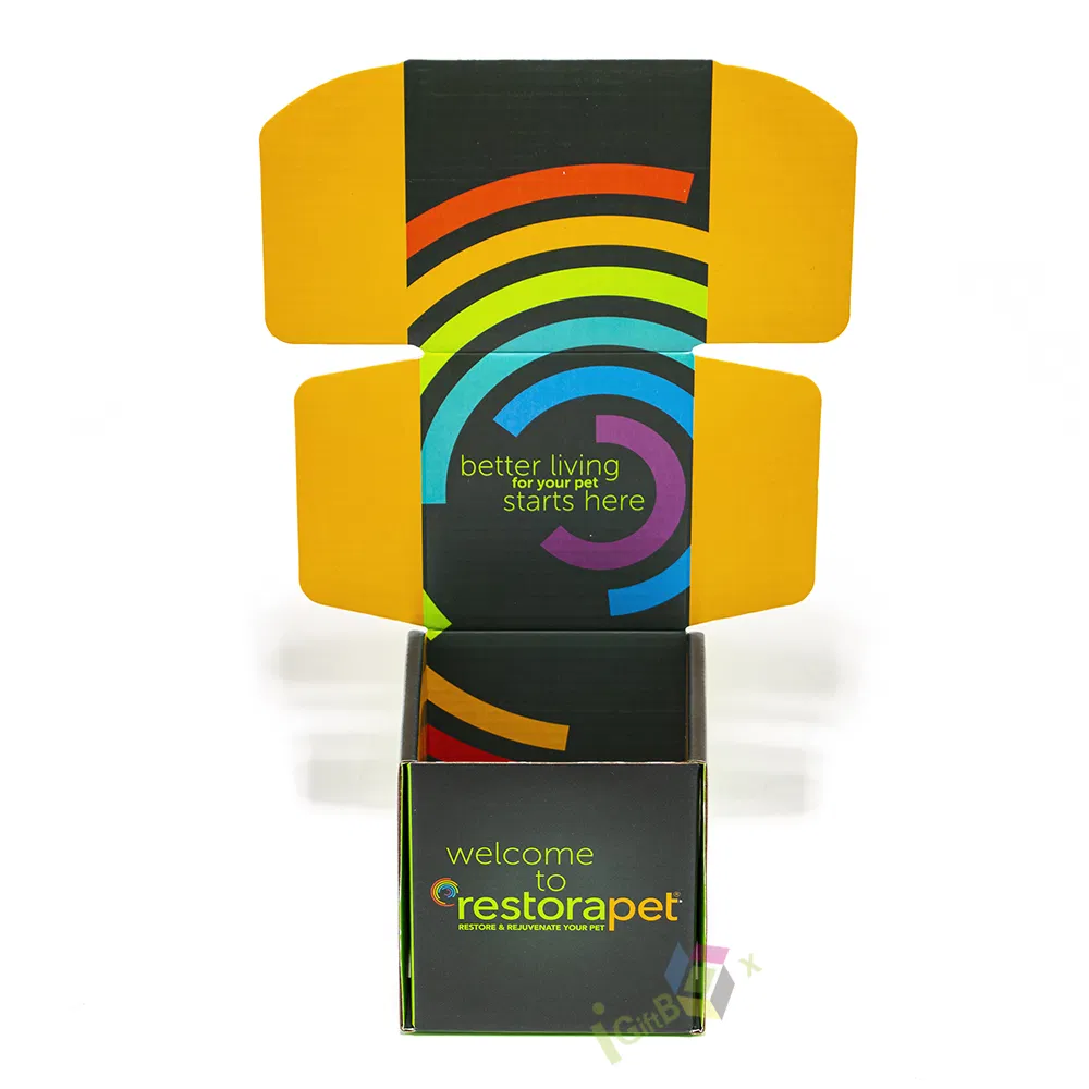 Customizable Luxury Square Pet Gift Packaging Box for Retail