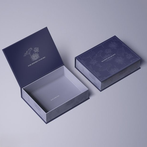 Factory Price Jewelry Cosmetic Folding Luxury Magnetic Paper Box Wedding Favors Gift Packaging Box with Custom Logo
