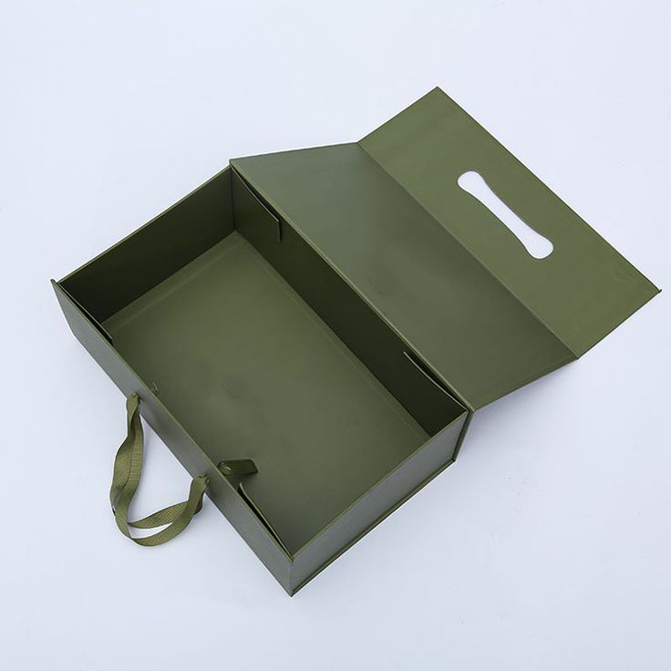 Black Flap Lid Packaging Cardboard Bespoke Custom Folding Boxes Magnetic Closure Gift Box