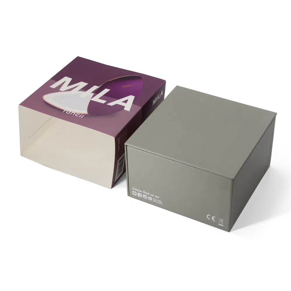 Custom Logo Gift Retail Travel Use Compact Mirror Paper Packaging Box Supplier in China