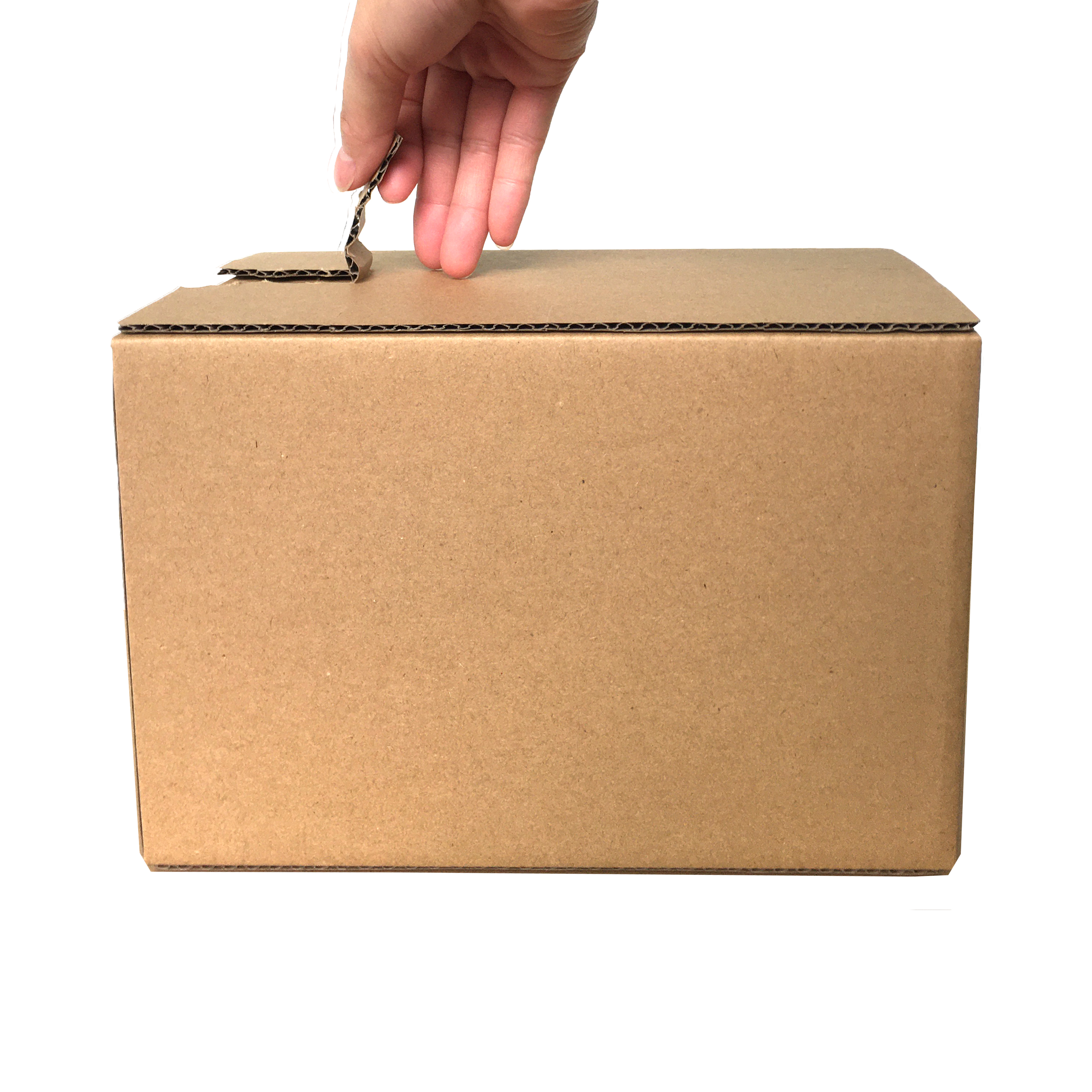 High-End Custom Logo Self-Sealing Corrugated Mailer Carton Recycled Packaging Boxes for Skin Care Cosmetics Embossed Shipping