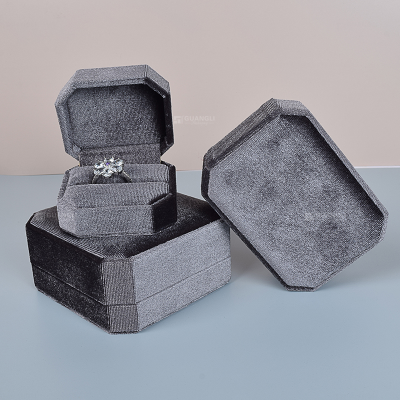 Factory Wholesale Jewelry Gift Box Jewelry Box Velvet Packaging Necklace Bracelet Pendant Ring Box Jewelry