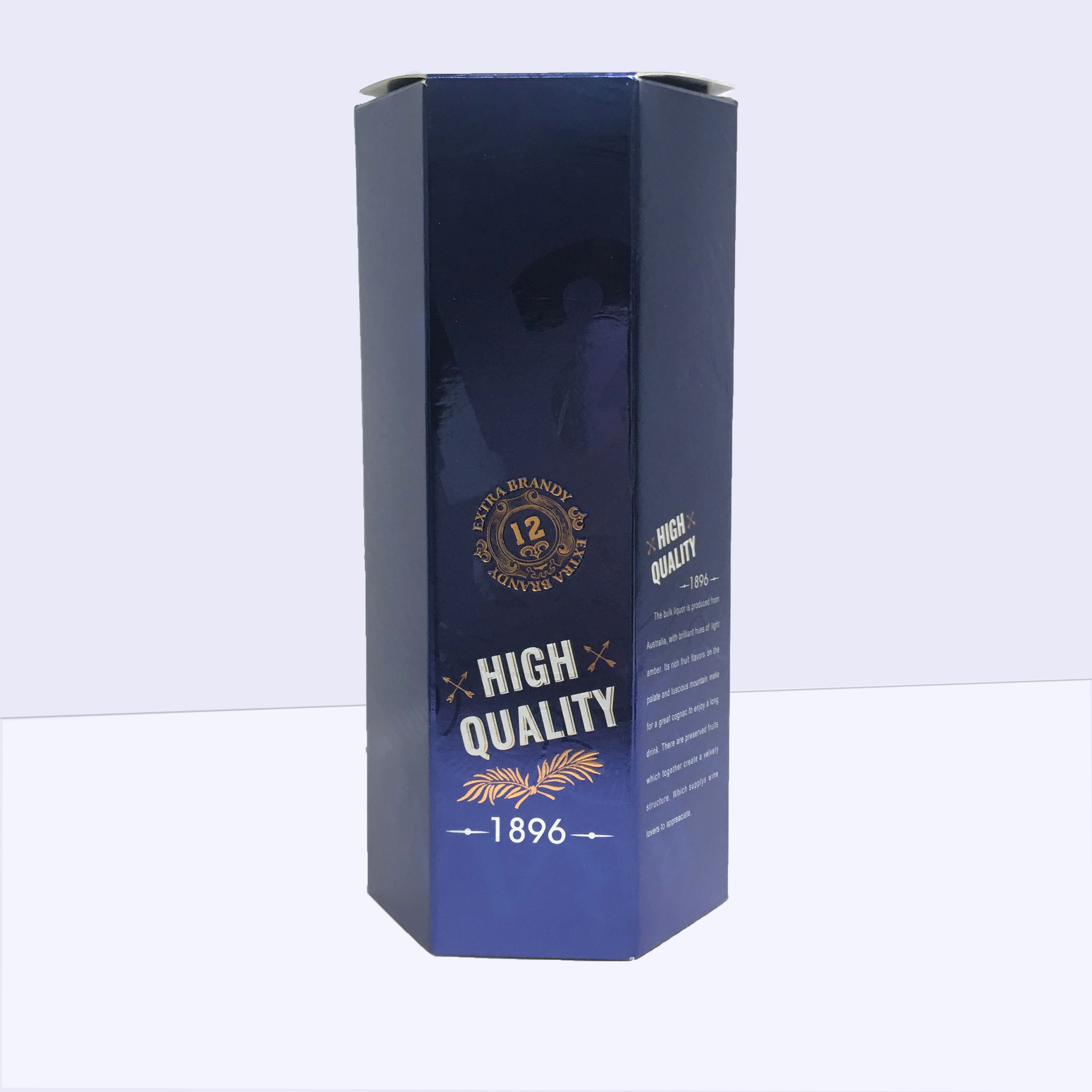 Custom Wholesale Price Wine Box Luxury Wine Gift Box Packaging for WHISKY VODKA Single Bottle Special Shape Cardboard Wine Box