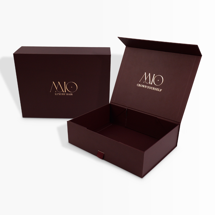 Custom Luxury Foldable Magnetic Gift Box Sturdy Recyclable Paper Boxes Packaging with Ribbon