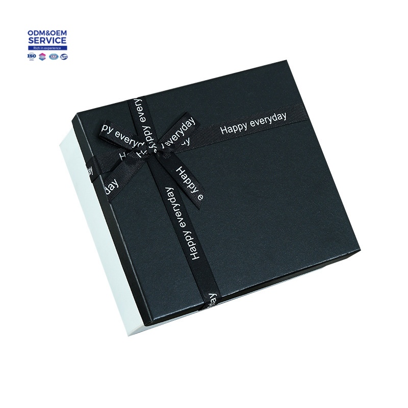 Luxury Rectangle Square Paperboard Gift Storage Box Eco-friendly Recycled Materials Custom Paper Box