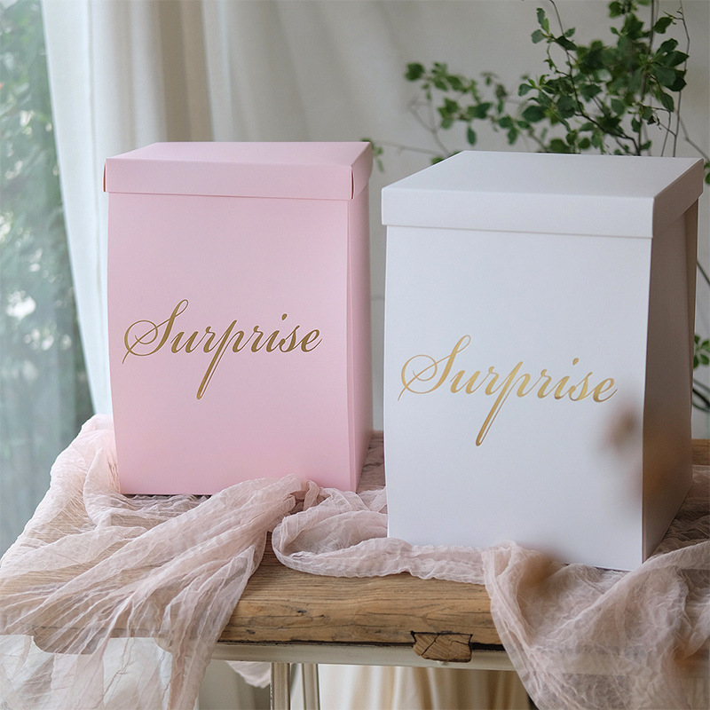 Custom Ecofriendly Card Holiday Christmas Birthday Surprise Cake Explosion Gift Boxes