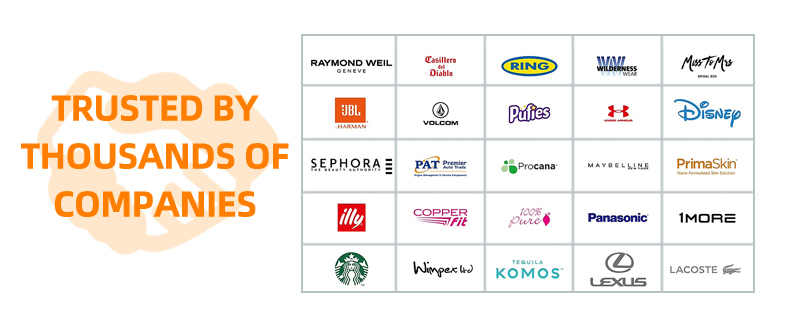 5000+ Brands Trust