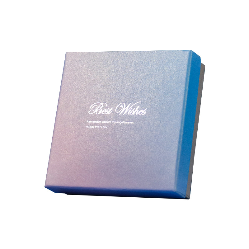Black Rigid Flat Luxury Magnetic Folding Storage Paper Gift Box With Ribbon