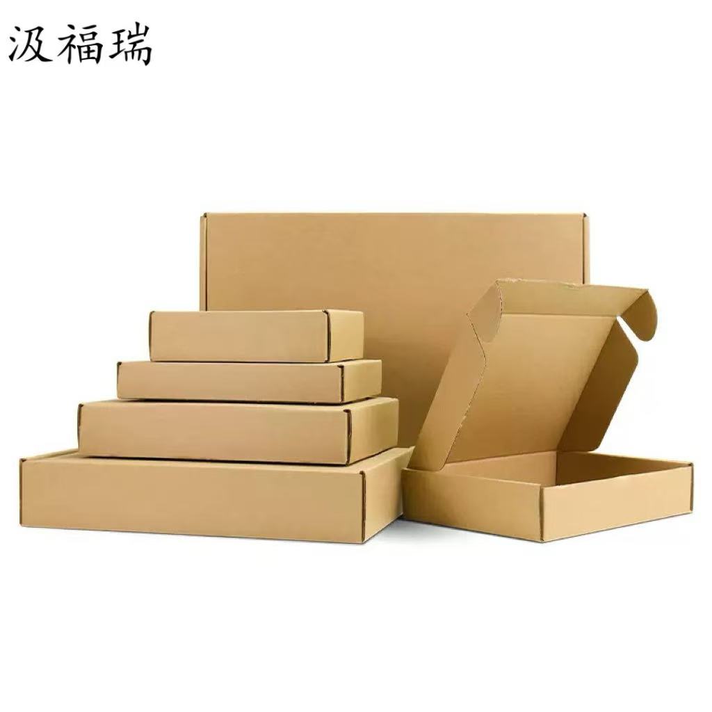 Environmentally Friendly Custom Printing Black Corrugated Cardboard Box Clothing Packaging Gift Box