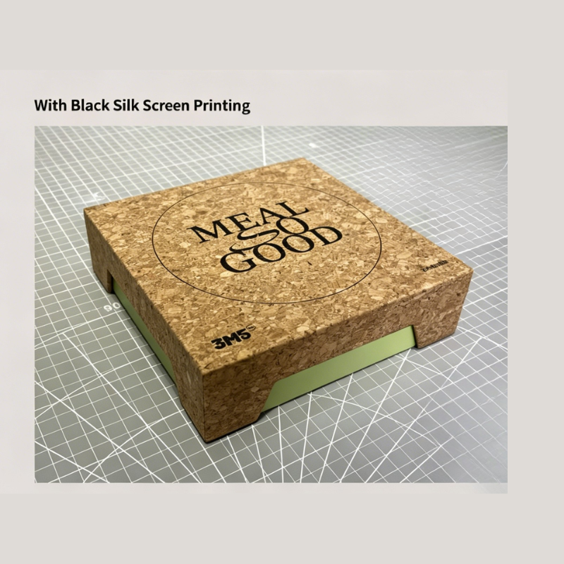 Custom Eco-Friendly Cork Lid Paper Gift Box Square Handmade Jewelry Chocolate Wedding Party Packaging Box
