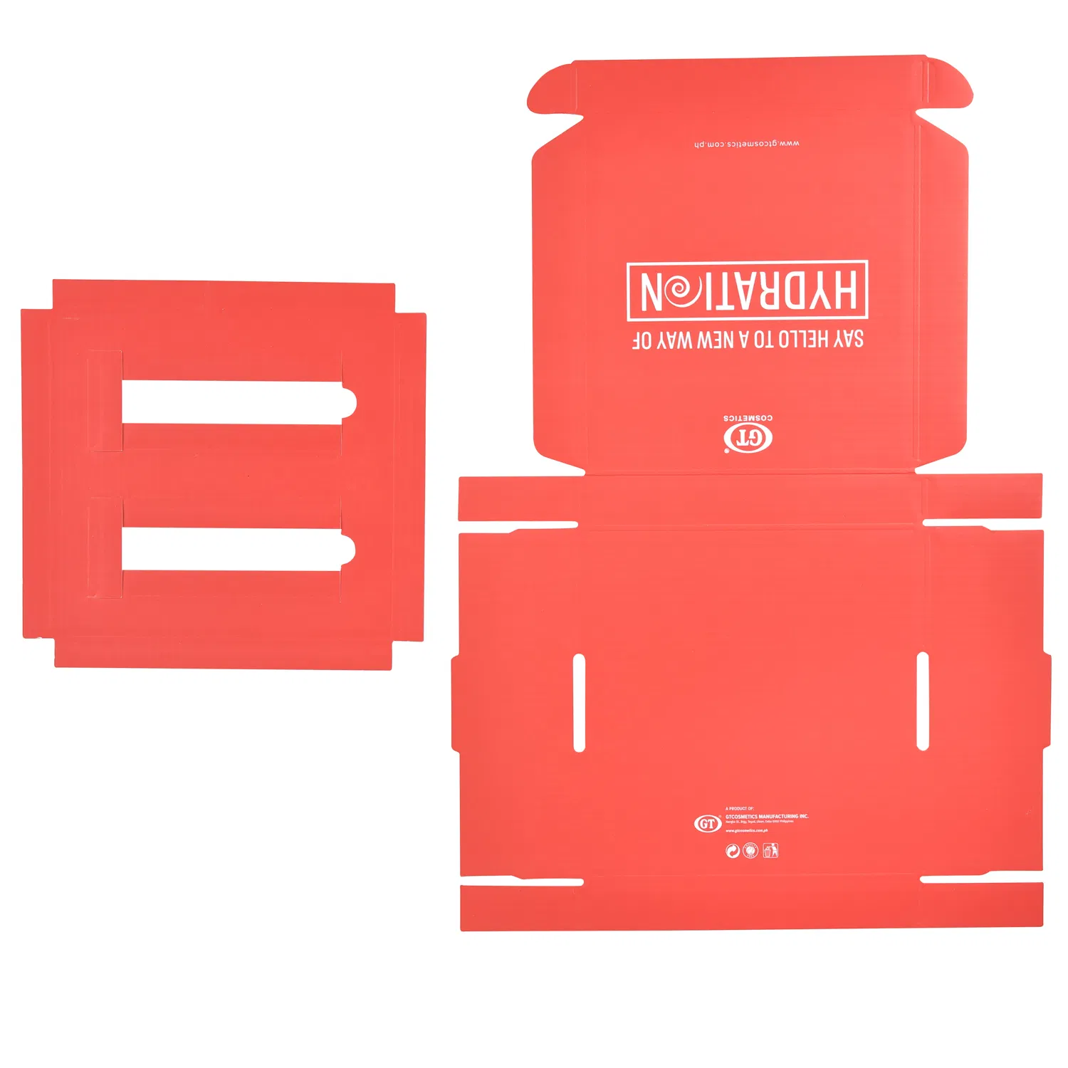 Customized Elegant Fancy Retail Gift Perfume Cosmetic Packaging Paper Box for Makeup