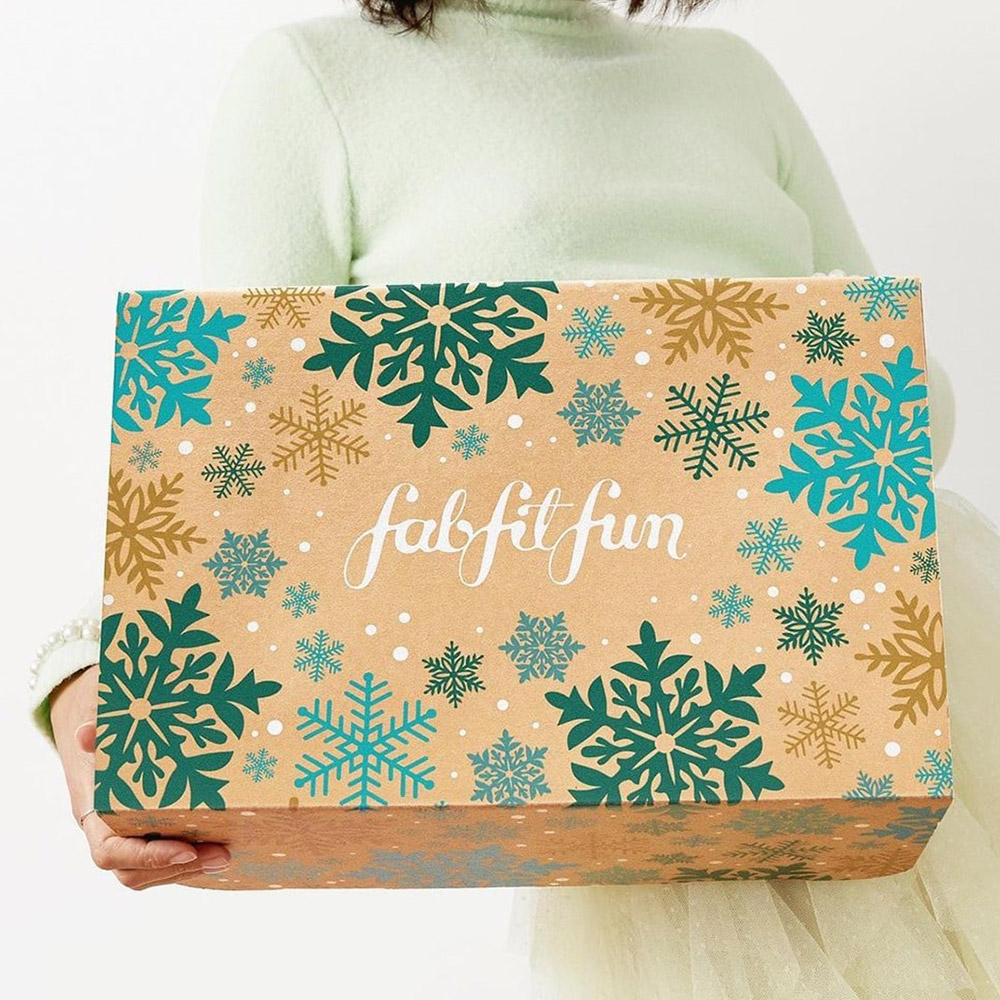 Custom Printed Logo Subscription Packaging Large Mailing Shipping Corrugated Paper Gift Box