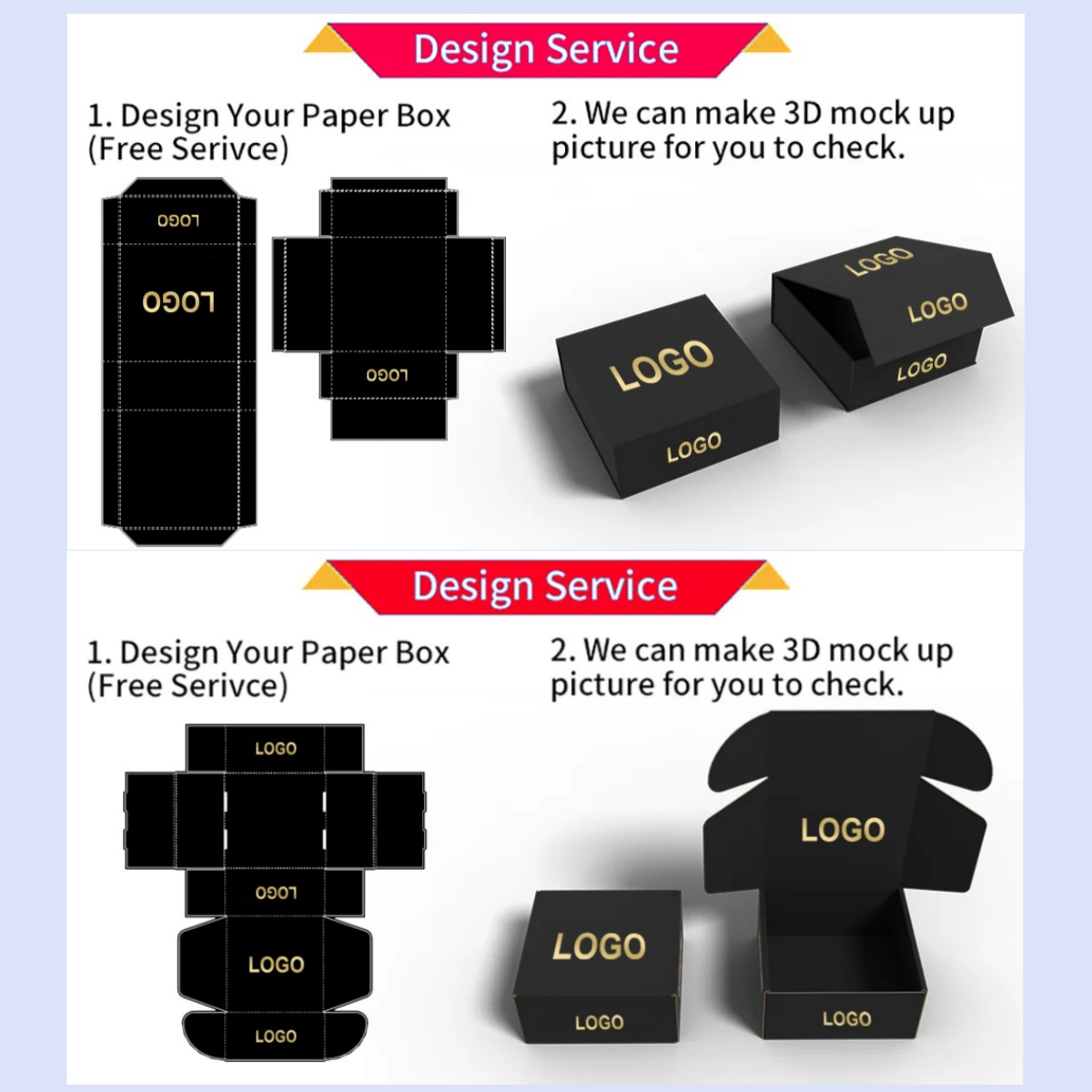 Custom Luxury Black Paper Packing Folding Shoe Gift Box Magnetic Paper Box Packaging With Magnetic Flap Closure