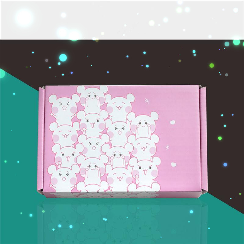 Colorful Cute Cartoon Pattern Gift Box Premium Exquisite Packaging Box for Holiday and Birthday Gift Giving