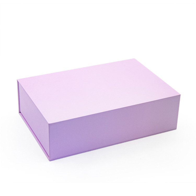 Rigid Cardboard Hair Extensions Wig Clothes Packaging Satin Lining Magnetic Package Gift Paper Box