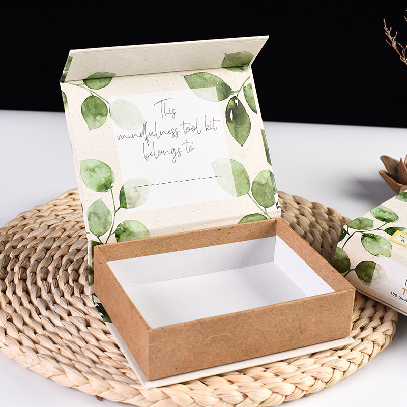 Wholesale Folding Flip Wedding Hand Gift Box Tea Box Portable Custom Jewelry Carton with Logo for Gifting to Friends