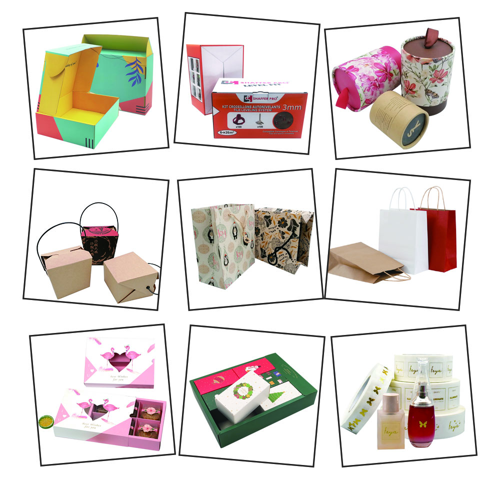 Custom Luxury Christmas Decoration Gift Paper Boxes Christmas eve Gift Present Box
