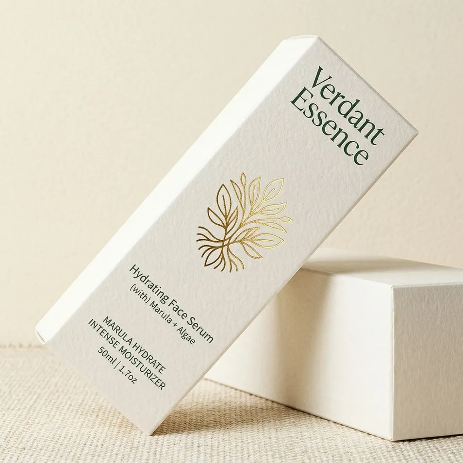 Customized Eco Friendly Biodegradable Packing Paper Gift Cosmetics Box for Retail Packaging