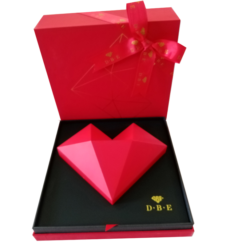 New Arrival Custom Size Luxury Jewelry Packaging Gift Boxes with Kraft Paper Offset Printing Ribbon