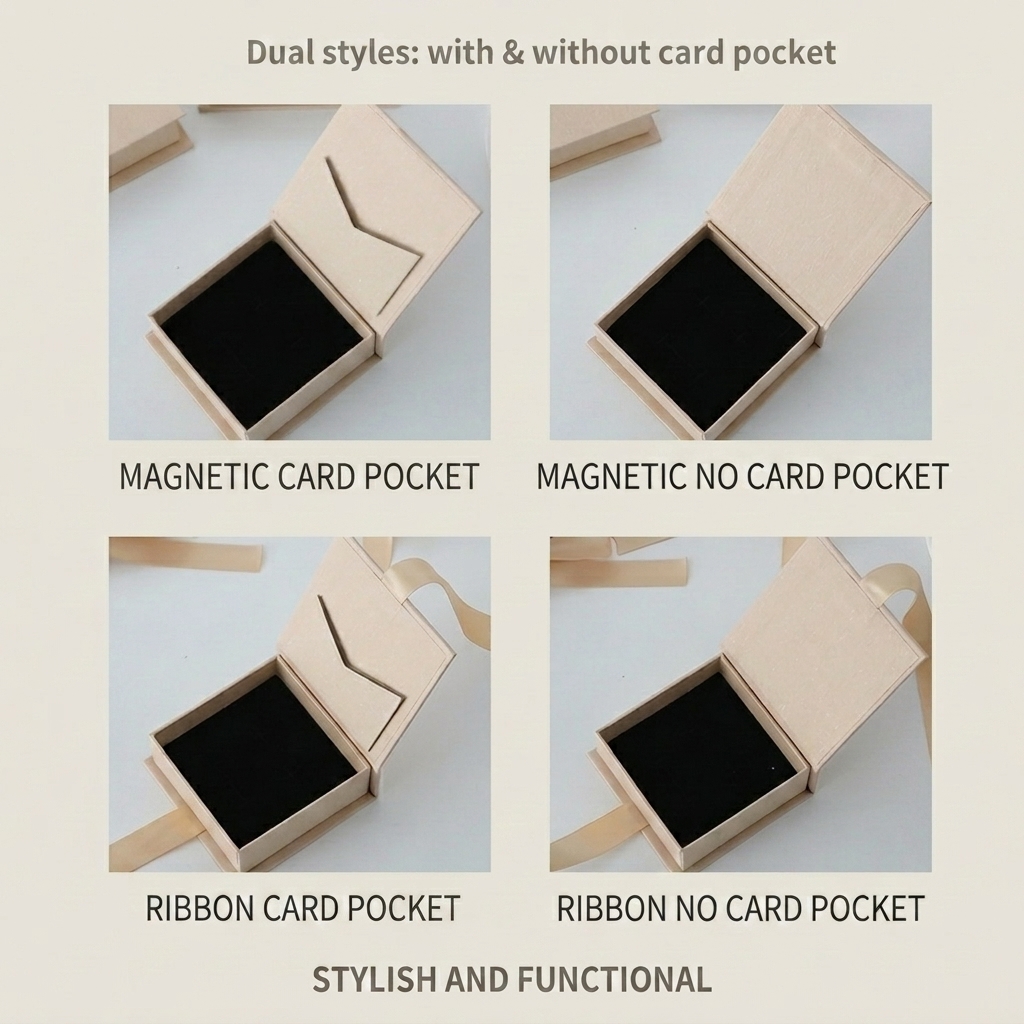 Luxury Handmade Custom Foil Embossed Logo Book Shape Jewelry Packaging Box With Ribbon-Elegance For Valentine's Day