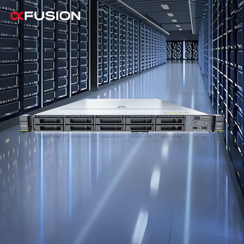 New xFusion FusionServer 1288H V7 Computer Server 4x3.5 Inch Drive Xeon 4410Y 1*32GB 900W PSU 1288H V7 1U 2-socket Rack Server