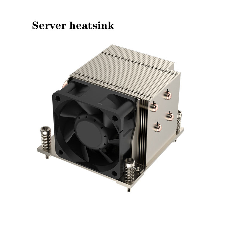LGA1700-T67 Refrigeration Chip Server Radiator air Cooler Fins CPU 2U Radiator Copper Heat Pipe