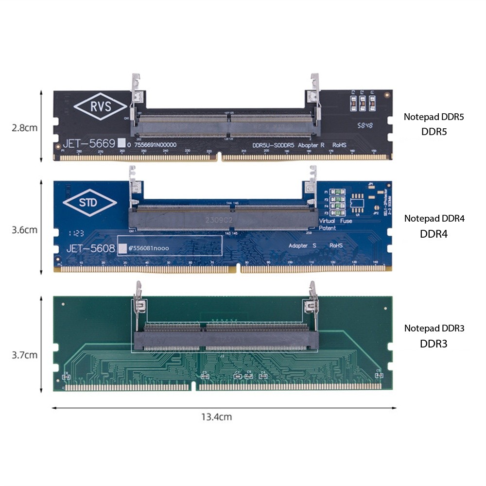 DDR3 DDR4 DDR5 Memory Module for Adapter Card for Desktop-Stock DDR4 PC4 1.2V REG ECC